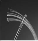 對(duì)于薄毛細(xì)管，與微流控芯片中的壓降相比，沿著管的壓降可以變得不可忽略和/或占優(yōu)勢(shì)。由管的流體阻力引起的這種壓降可以通過使用Poiseuille low來近似如下：dP =8Lη.Q/ pi.R ^ 4。其中L是管長(zhǎng)，Q是管中的流速，η是流體的粘度。典型數(shù)字在下表中給出。 流體阻力通常用于微流體裝置中，以消除由液滴產(chǎn)生造成的流速不穩(wěn)定性和壓力變化，或使低流阻設(shè)置在低流速下工作。 標(biāo)準(zhǔn)微流控導(dǎo)管的優(yōu)點(diǎn)和缺點(diǎn) 	5/32管	1/16管材	1/32管道	1/16毛細(xì)管 導(dǎo)管套件	?Luer Lock 7/32管件套件	?1/16 TYGON油管套件 ?1/16 PTFE TEFLON管件套件	?1/32 PTFE管材套件	??1/16 Peek流動(dòng)阻力套件 外徑&nbsp;尺寸（mm）	5/32（4）	1/16（1.6）	1/32（0.8）	1/16（1.6） 內(nèi)徑&nbsp;尺寸（mm）	1/8（3.2）	500微米	300微米	65μm 死體積&nbsp;（1）	450μL	20μL	7μL	0.33μL 壓強(qiáng)&nbsp;（2）	0.12Pa /（μL/ min）	65Pa /（μL/ min）	500Pa /（μL/ min）	17000Pa /（μL/ min） 合規(guī)因素&nbsp;（3）	18％/ MPa（8.1μL）	11％/ MPa（220 nL）	0.4％/ MPa（2.8nL）	0.05％/ MPa（16μL） 最大 工作壓力	2.5bar	> 10bar*	> 100bar*	> 100bar* 油管類型	Tygon R3603	Tygon S54HL或PTFE	PTFE	PEEK 優(yōu)點(diǎn)	?兼容各種直徑。 ?使用方便。 ? 對(duì)于大多數(shù)應(yīng)用而言，流體阻力可忽略不計(jì)。	?易于處理。 ?適用于大多數(shù) 應(yīng)用。	?合規(guī)性很低。 ?耐高壓。	?合規(guī)性很低。 ?耐高壓。 缺點(diǎn)	?軟管（低流量高順應(yīng)性）。 ?高死體積。 ?如果管道移動(dòng)，則容量變化很大。 ?中等壓力。	?高流體阻力。	?套圈是強(qiáng)制性的。 ?高流體阻力。	?套圈是強(qiáng)制性的。 ?高流體阻力。 典型 應(yīng)用	?大流量連接&nbsp;&nbsp;（壓力控制器 - 儲(chǔ)液器連接）， ?流體轉(zhuǎn)移。	?流體運(yùn)輸。 ?注射泵流量穩(wěn)定器微流控套件 ?注射泵流量穩(wěn)定器微流控套件	?液滴。 ?分離科學(xué)。	?分離科學(xué)。 ?微流體流動(dòng)阻力。 （1）對(duì)于10cm長(zhǎng)度的管，（2）對(duì)于10cm長(zhǎng)度的管，給定每μL/ min的水流速，（3）對(duì)于10cm的管的體積變化和1bar的壓力變化，*取決于連接類型。