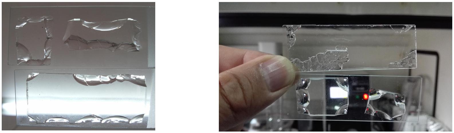 普特勒小型真空等離子表面處理系統(tǒng)PDMS 與載玻片鍵合效果