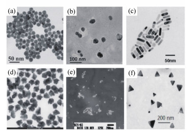 納米粒子的TEM圖