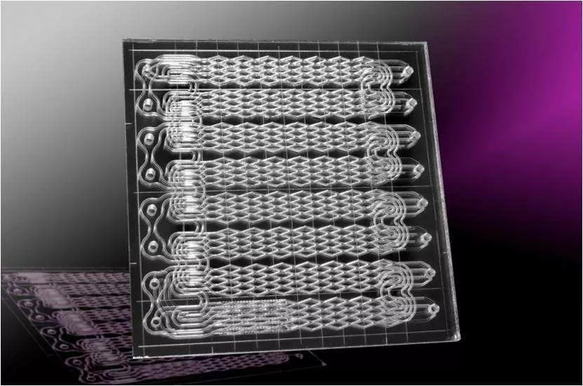 圖1 微反應(yīng)器中的一種